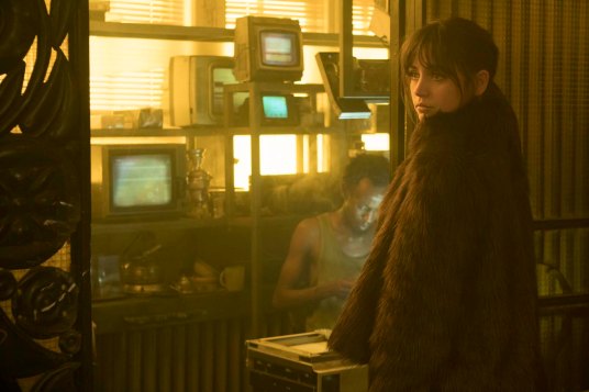 Ana de Armas in Blade Runner 2049 in association with Columbia Pictures, domestic distribution by Warner Bros. Pictures and international distribution by Sony Pictures Releasing International.